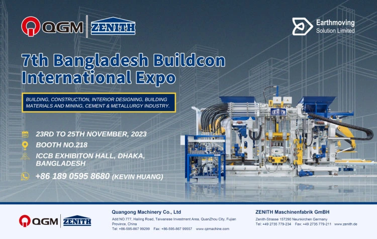 Gặp gỡ QGM-ZENITH tại Bangladesh 2023 Buildcon