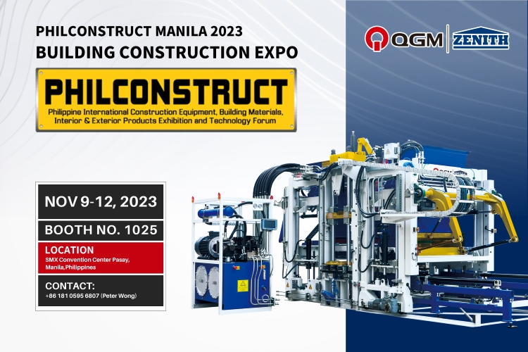 Lời mời của Tập đoàn QGM tới PHIL CONSTRUCCT MANILA 2023