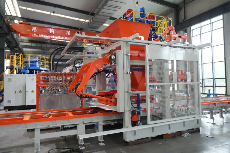 Dây chuyền sản xuất gạch Zenith T10: Máy đúc khối hiệu suất cao mang lại động lượng carbon thấp mới